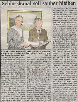 8. Februar 2006: Neuhauser Nymphenburger Anzeiger, Bericht auf Seite 2